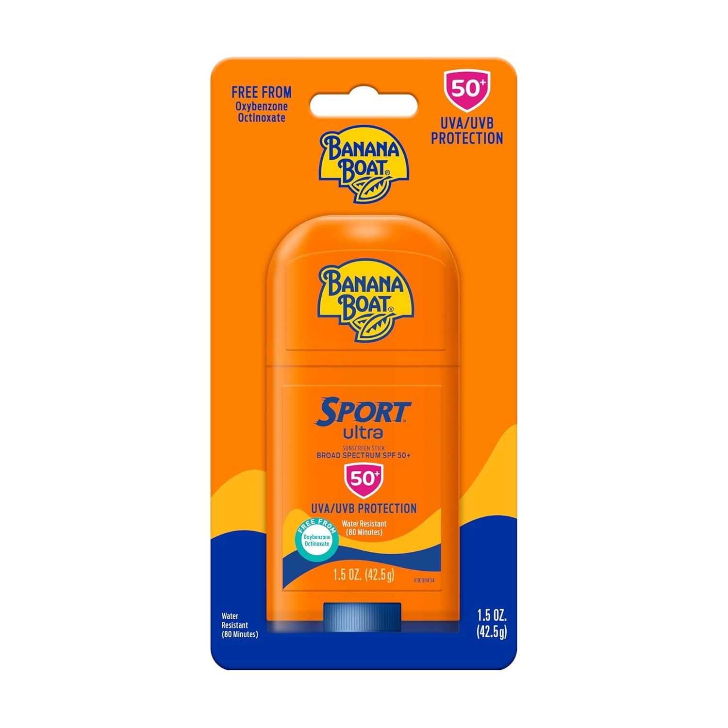 Sport Ultra Sunscreen Stick SPF 50, 1.5Oz | Travel Size Sunscreen, Mini SPF Stick Sunblock, Oxybenzone Free, 1.5Oz